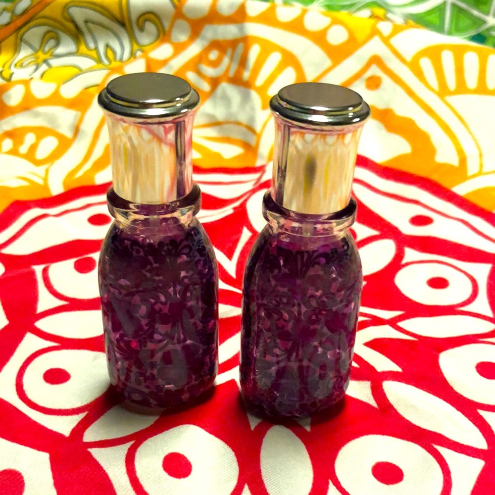 (2) Miniature Empty Bottles of Vintage Soul by Liz Claiborne